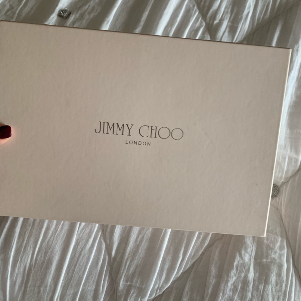 Jimmy Choo metallic shoes size 7 - Picture 2 of 7
